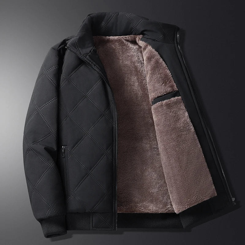 Alden Quilted Sherpa Jacket - Image 11