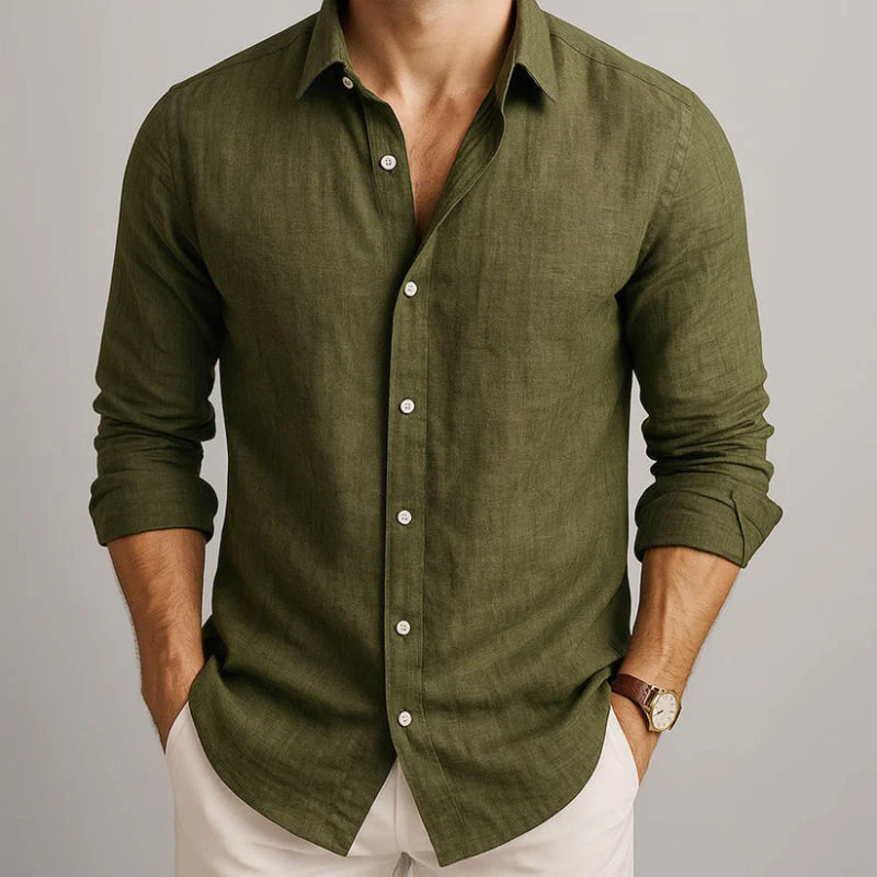 Aldino Linen Shirt - Image 7