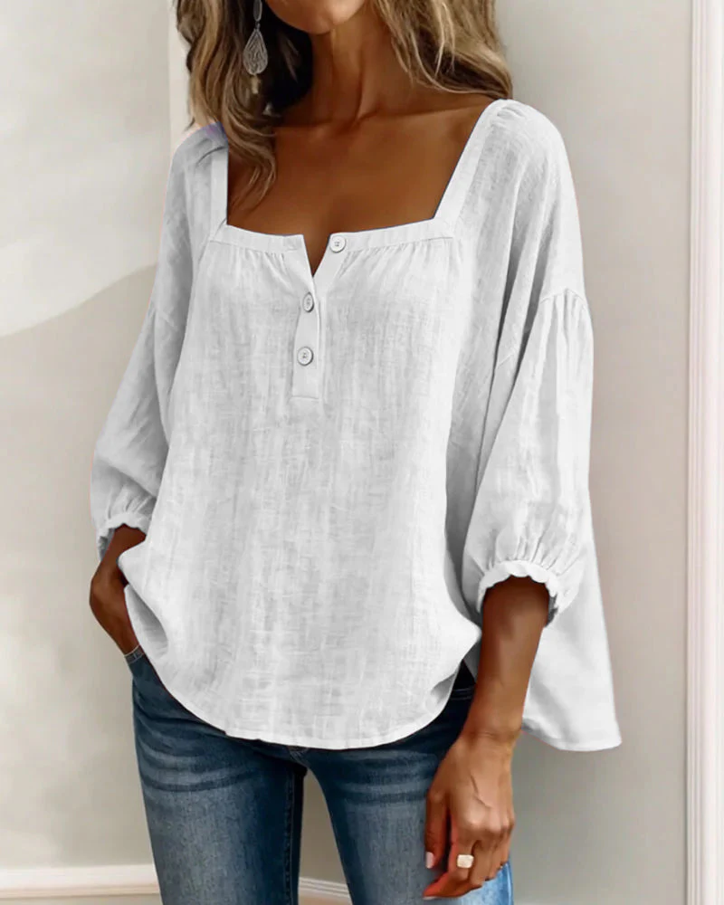 Amalfi Pullover Blouse - Image 10