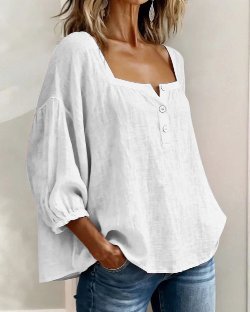Amalfi Pullover Blouse - Image 11