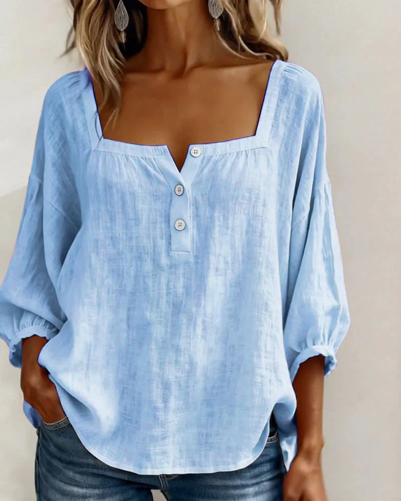 Amalfi Pullover Blouse - Image 13