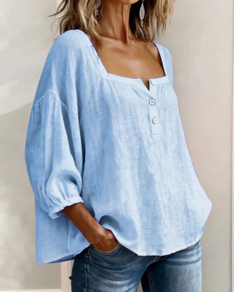 Amalfi Pullover Blouse - Image 14