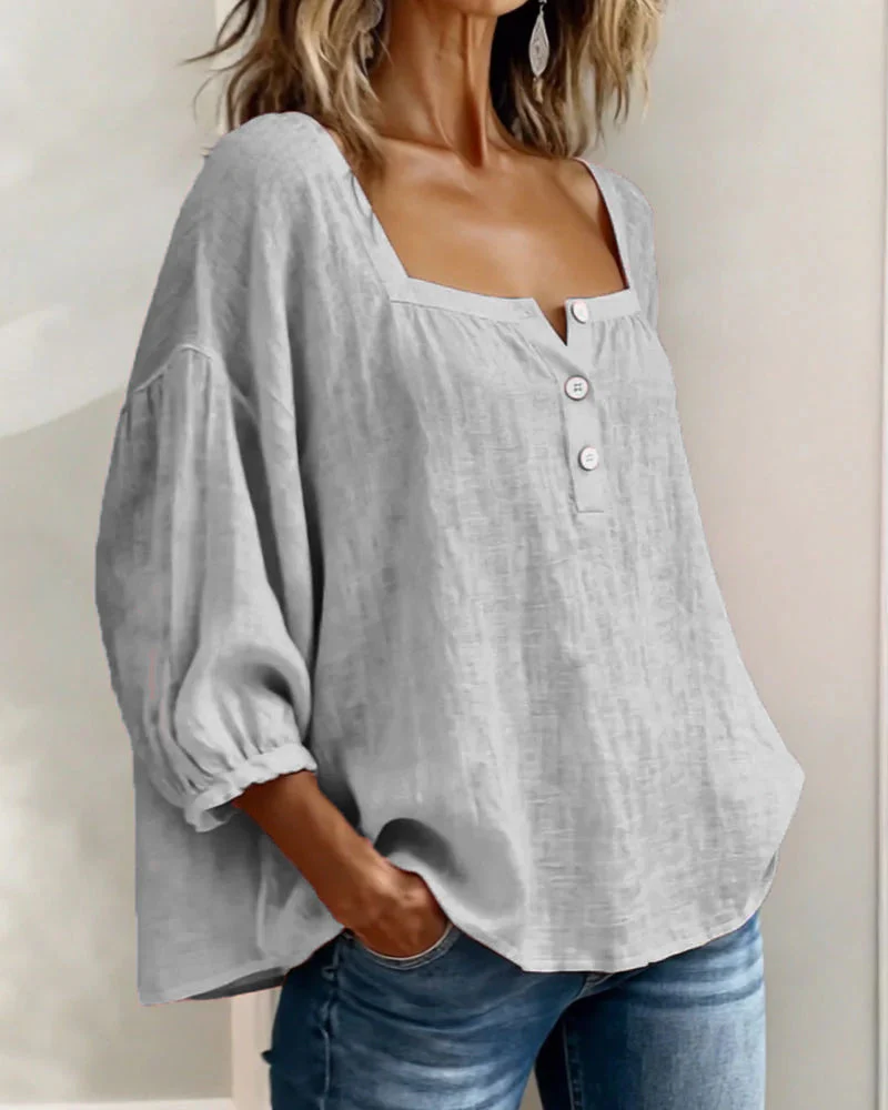 Amalfi Pullover Blouse - Image 18