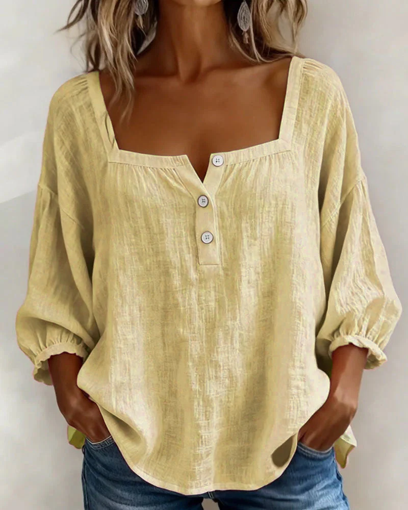 Amalfi Pullover Blouse - Image 4