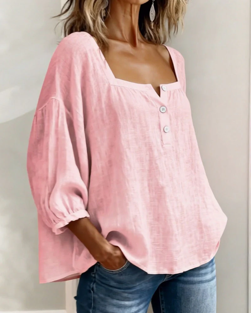 Amalfi Pullover Blouse - Image 6