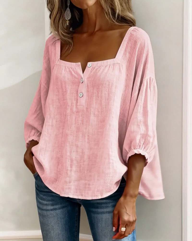 Amalfi Pullover Blouse - Image 8