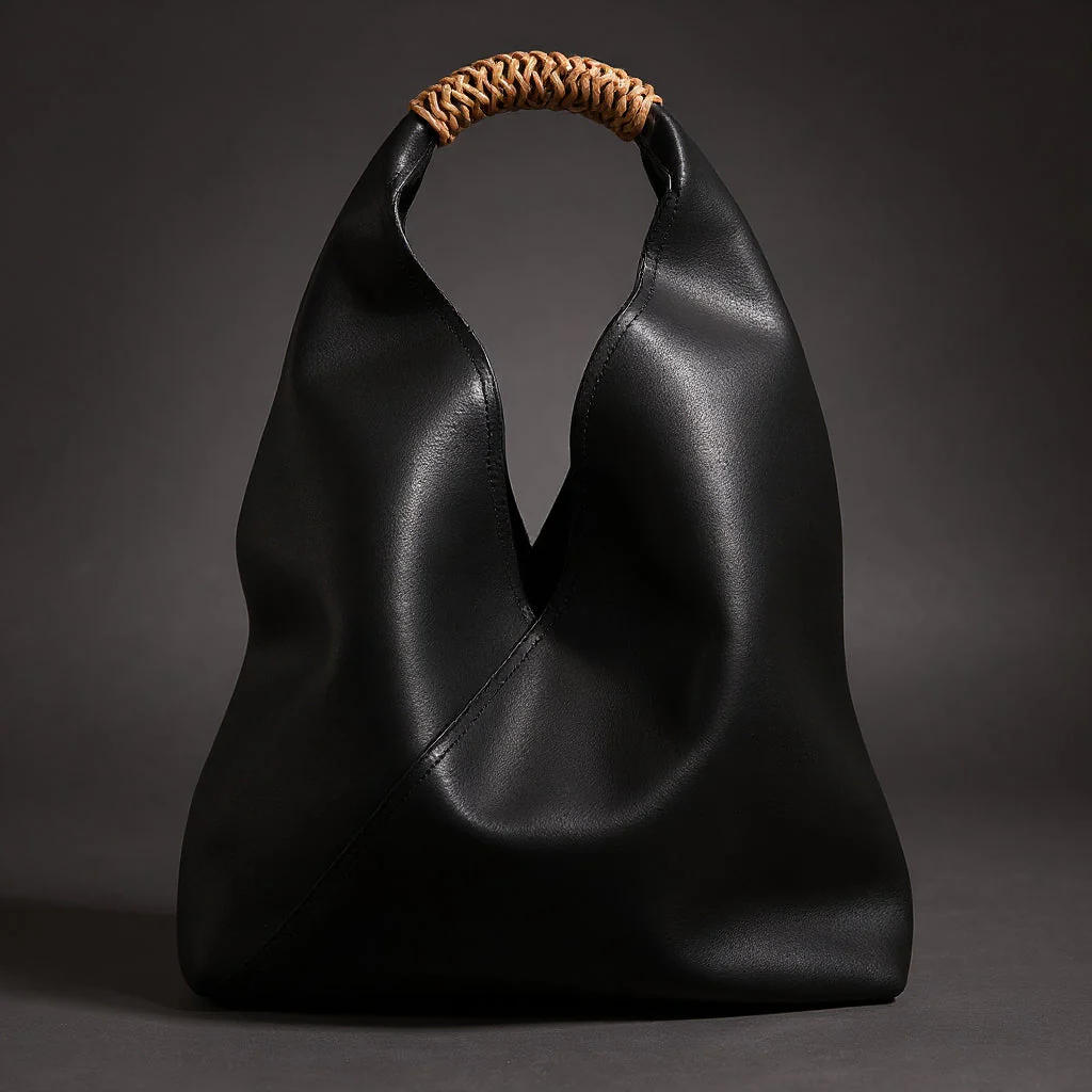 Amber Braided-Handle Slouch Tote - Image 5