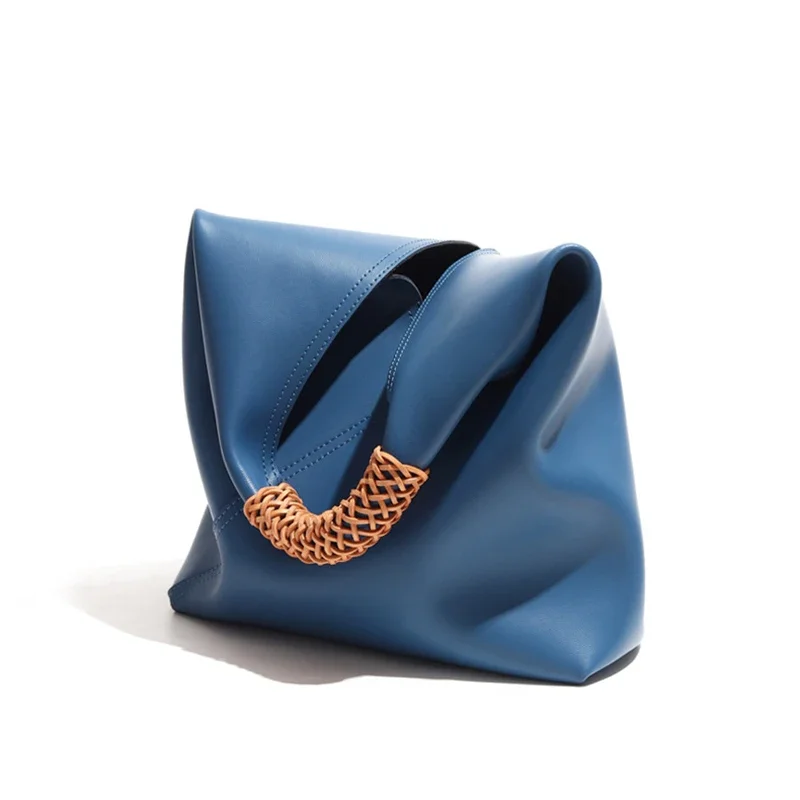 Amber Braided-Handle Slouch Tote - Image 9