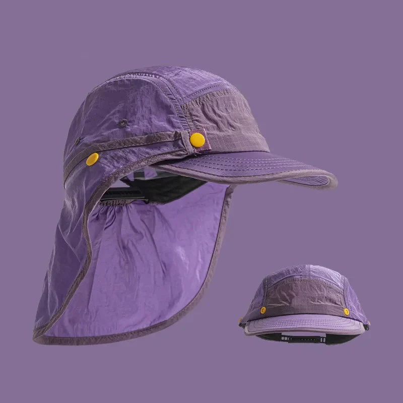 Amethyst Detachable Neck-Flap Cap - Image 4