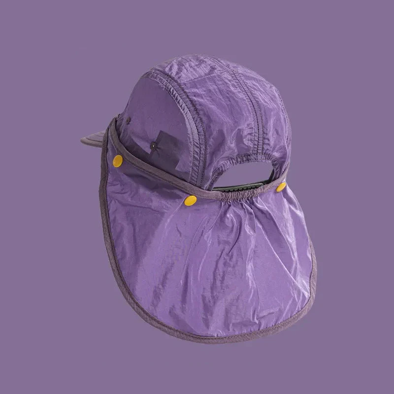 Amethyst Detachable Neck-Flap Cap - Image 6