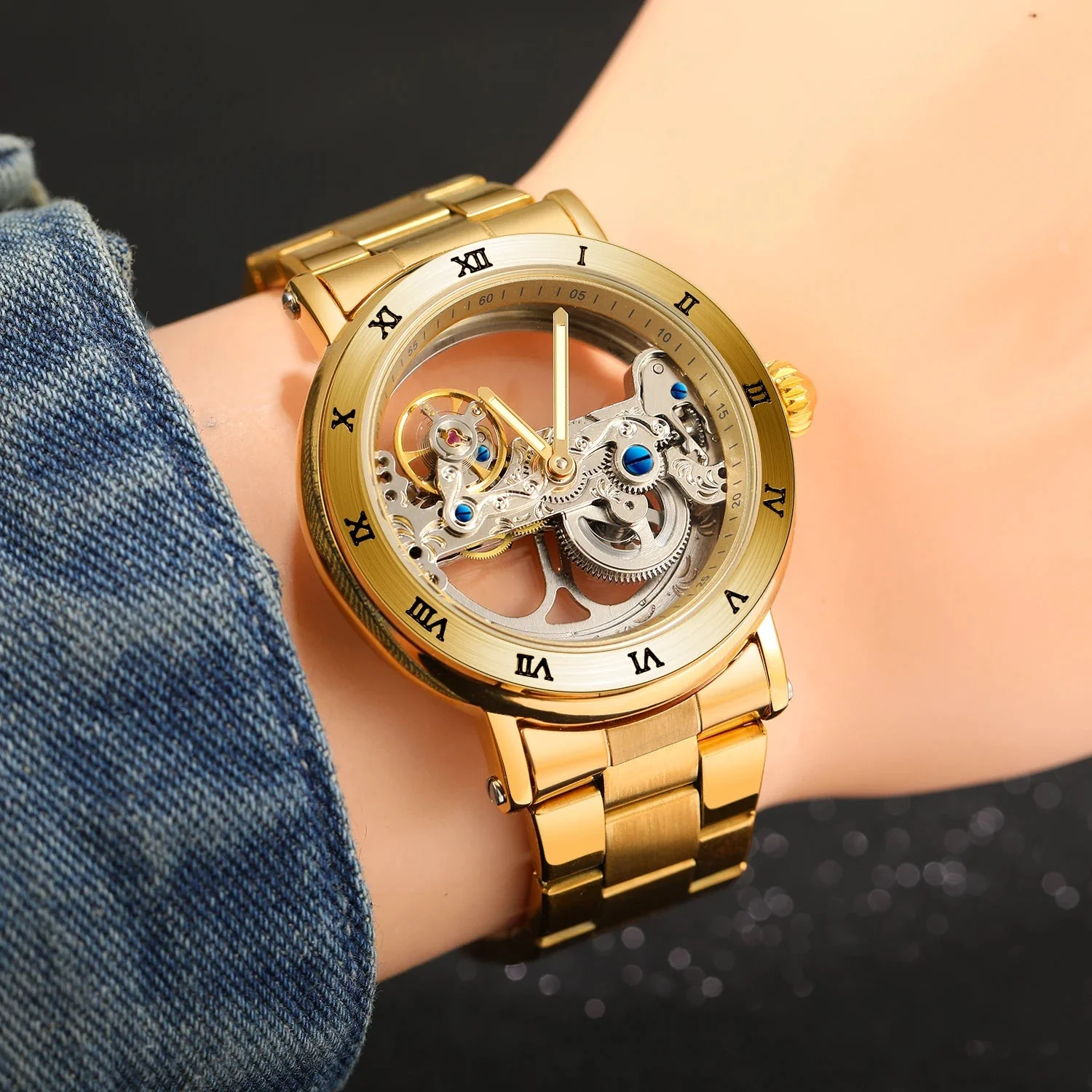 Artemis Skeleton-Dial Automatic Watch - Image 15
