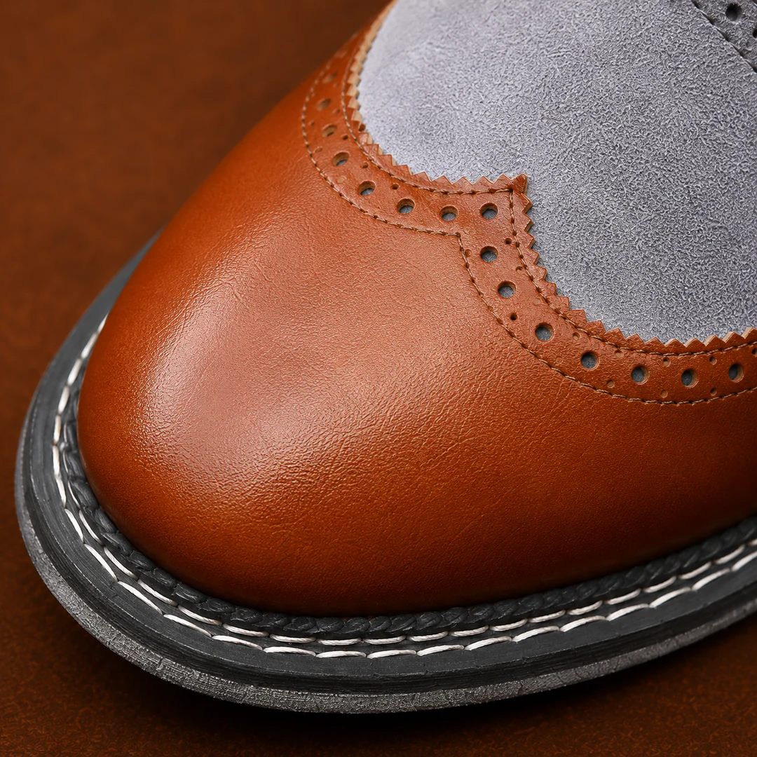 Ashworth Tri-Tone Wingtip Brogue - Image 4