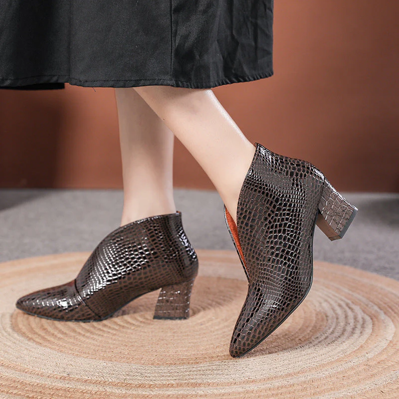 Aurelle Sculpt Heel Bootie - Image 2