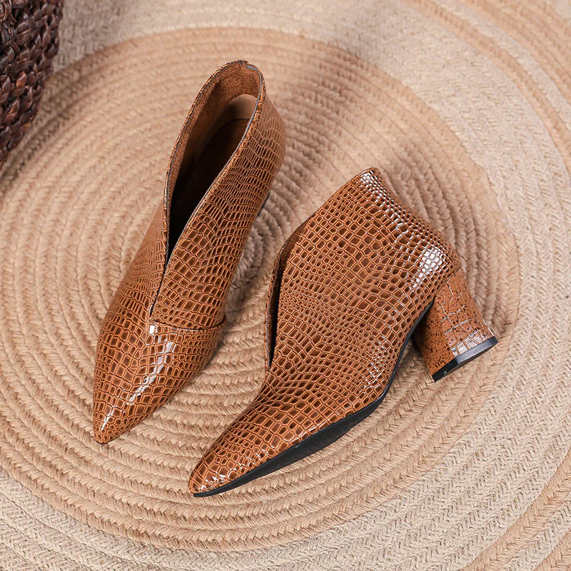 Aurelle Sculpt Heel Bootie - Image 5