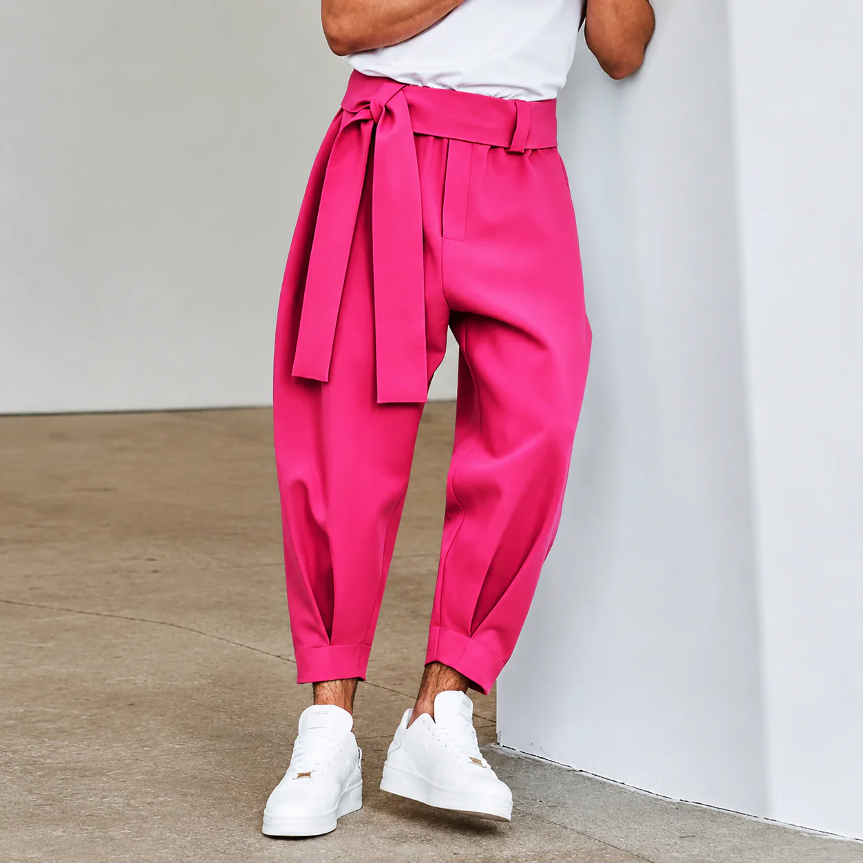 Belted Tapered Trouser - Image 9