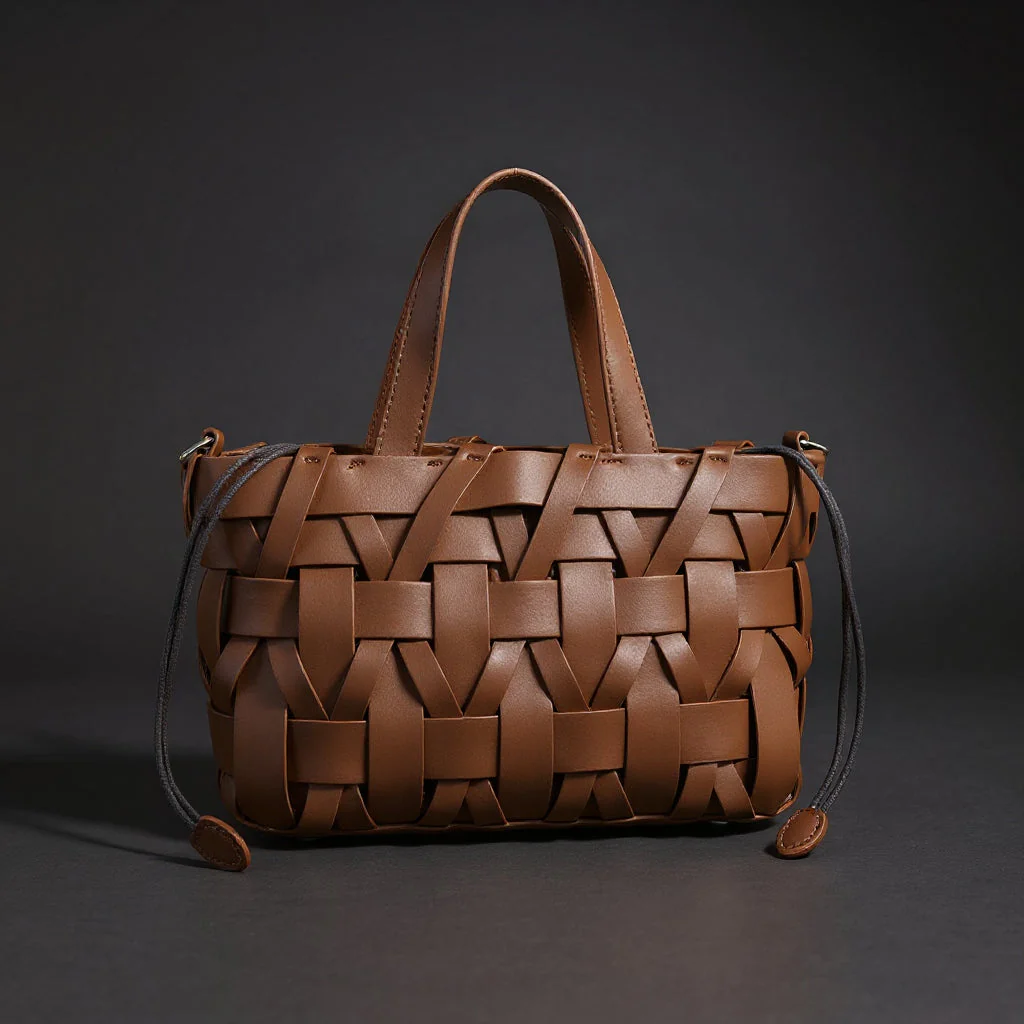 Braided Luxe Handbag - Image 3