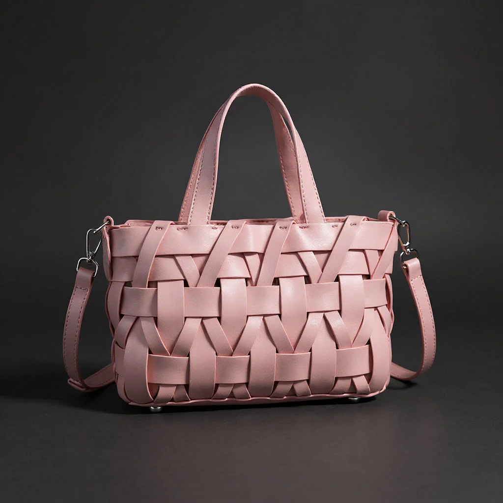 Braided Luxe Handbag - Image 4