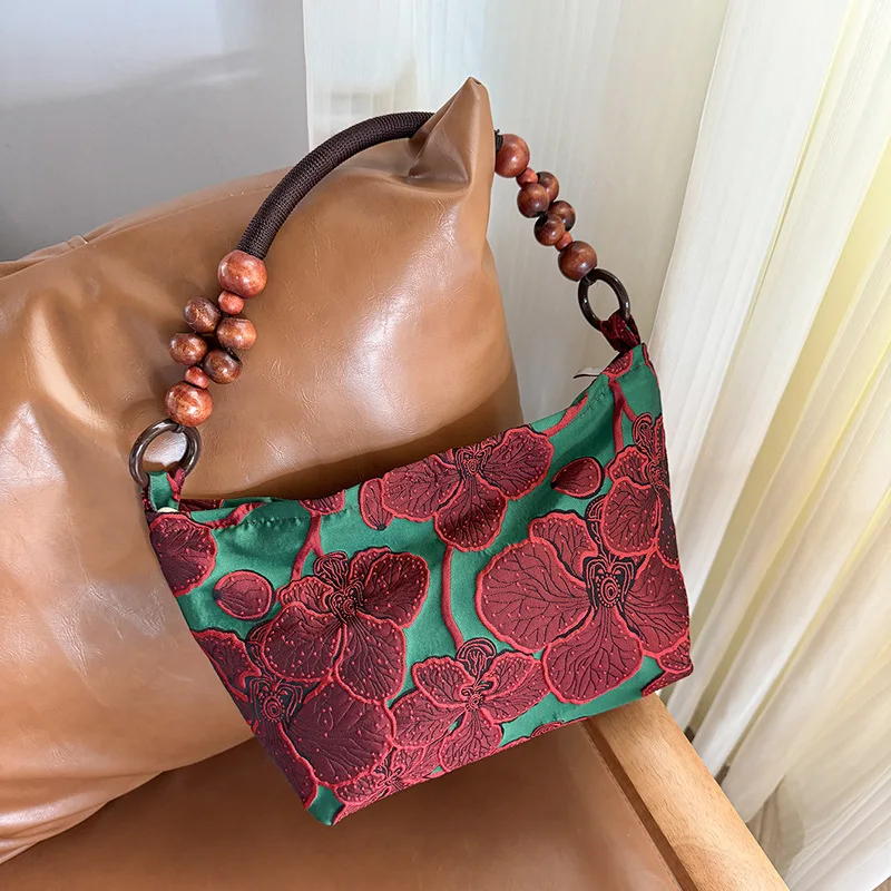 Camellia Brocade Bag - Image 2