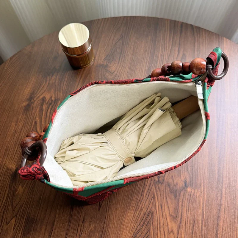 Camellia Brocade Bag - Image 5