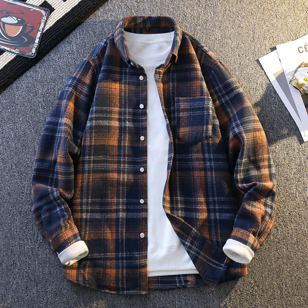 Cashmere-Blend Lumber Jacket - Image 2