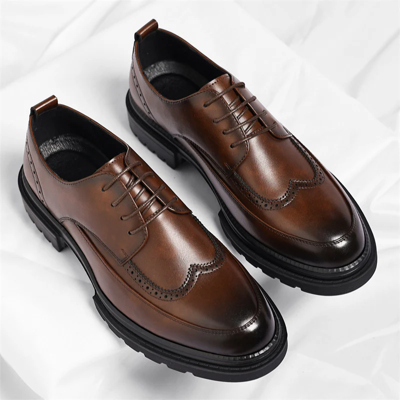 Cavallino Leather Dress Shoes - Image 4