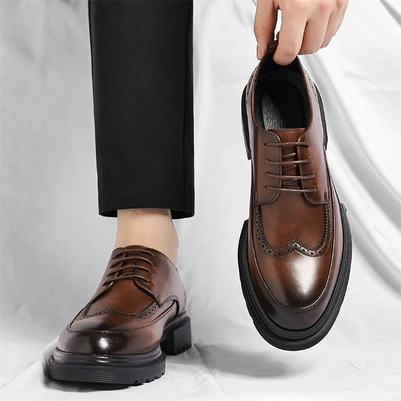 Cavallino Leather Dress Shoes - Image 6
