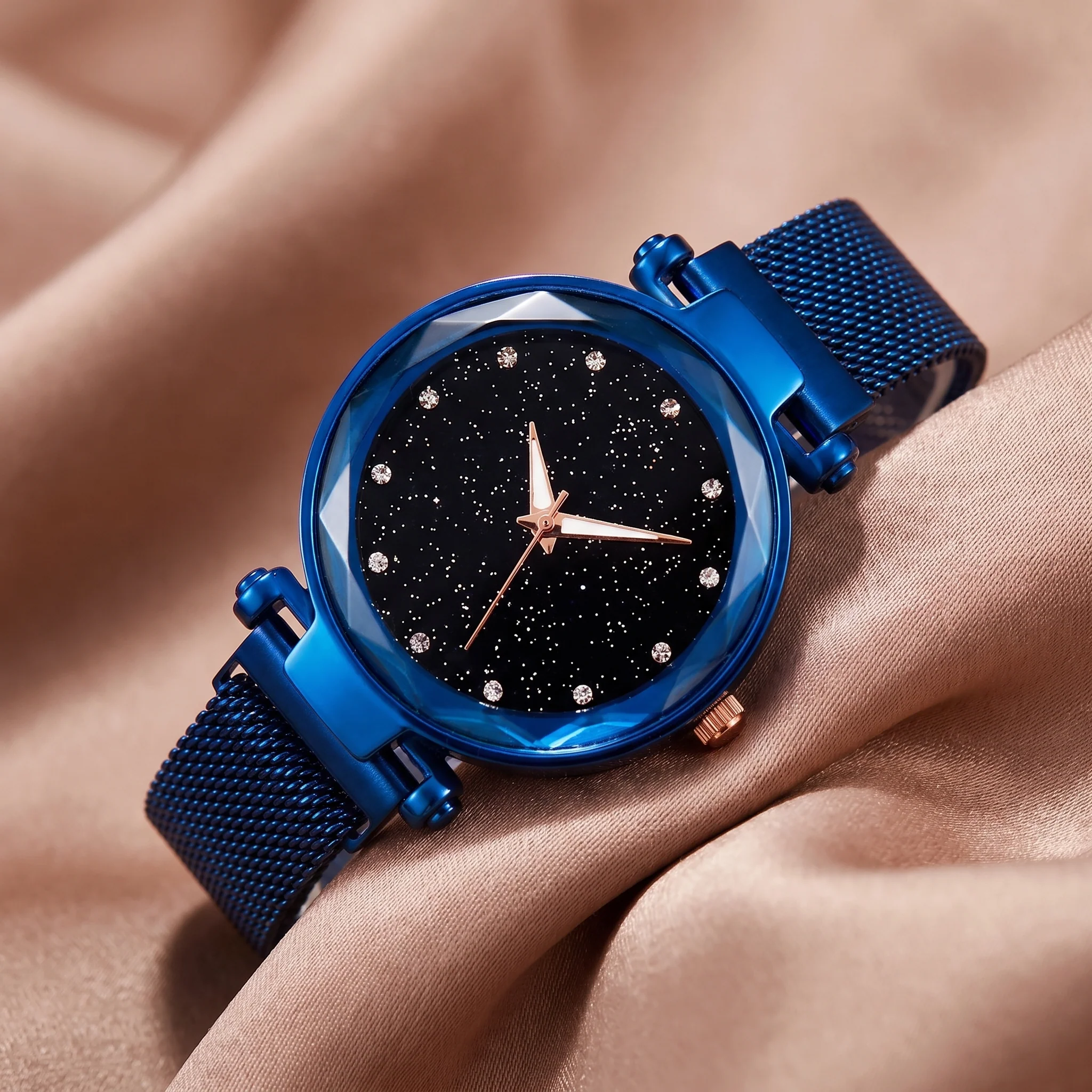 Celestia Faceted Crystal Watch - Image 2
