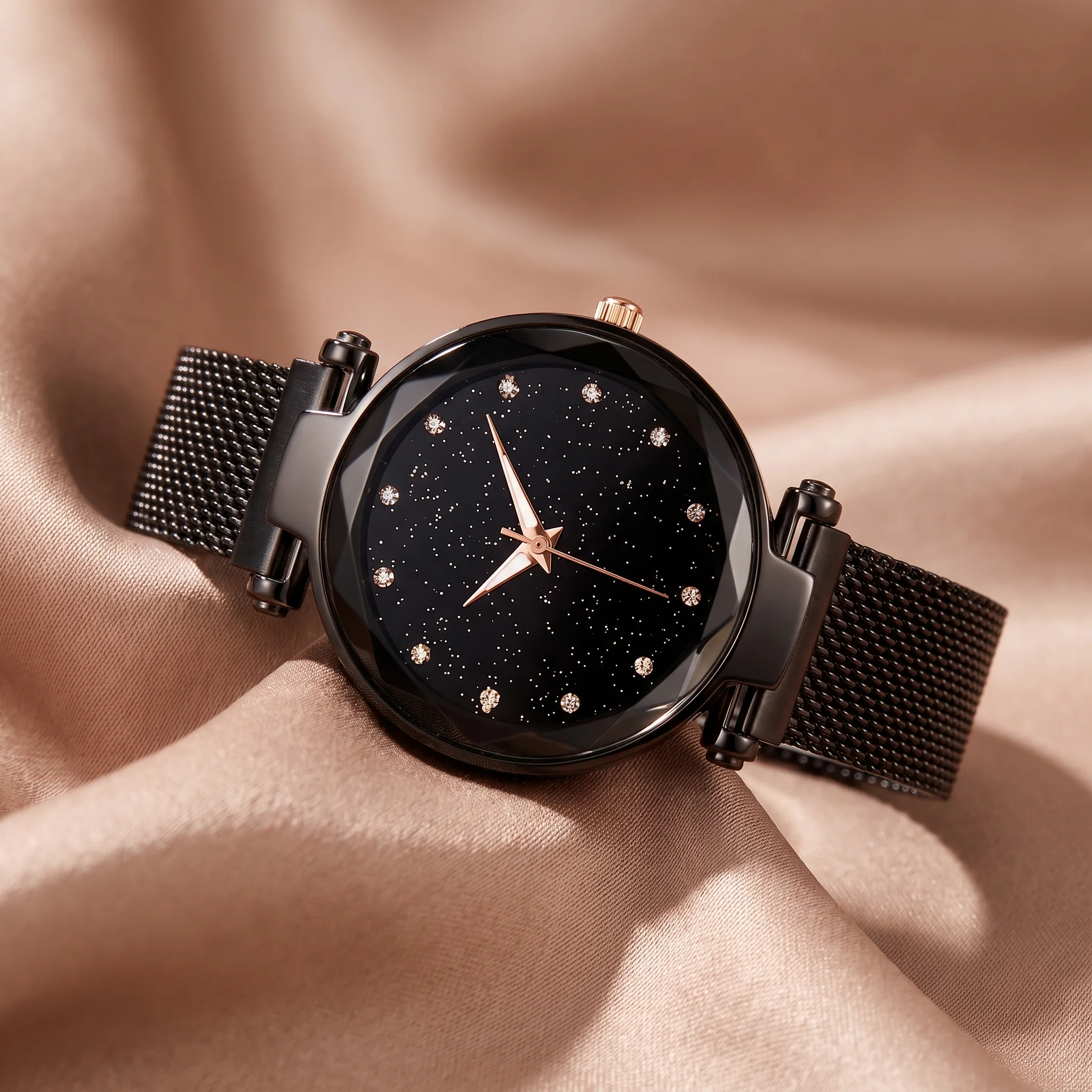 Celestia Faceted Crystal Watch - Image 3