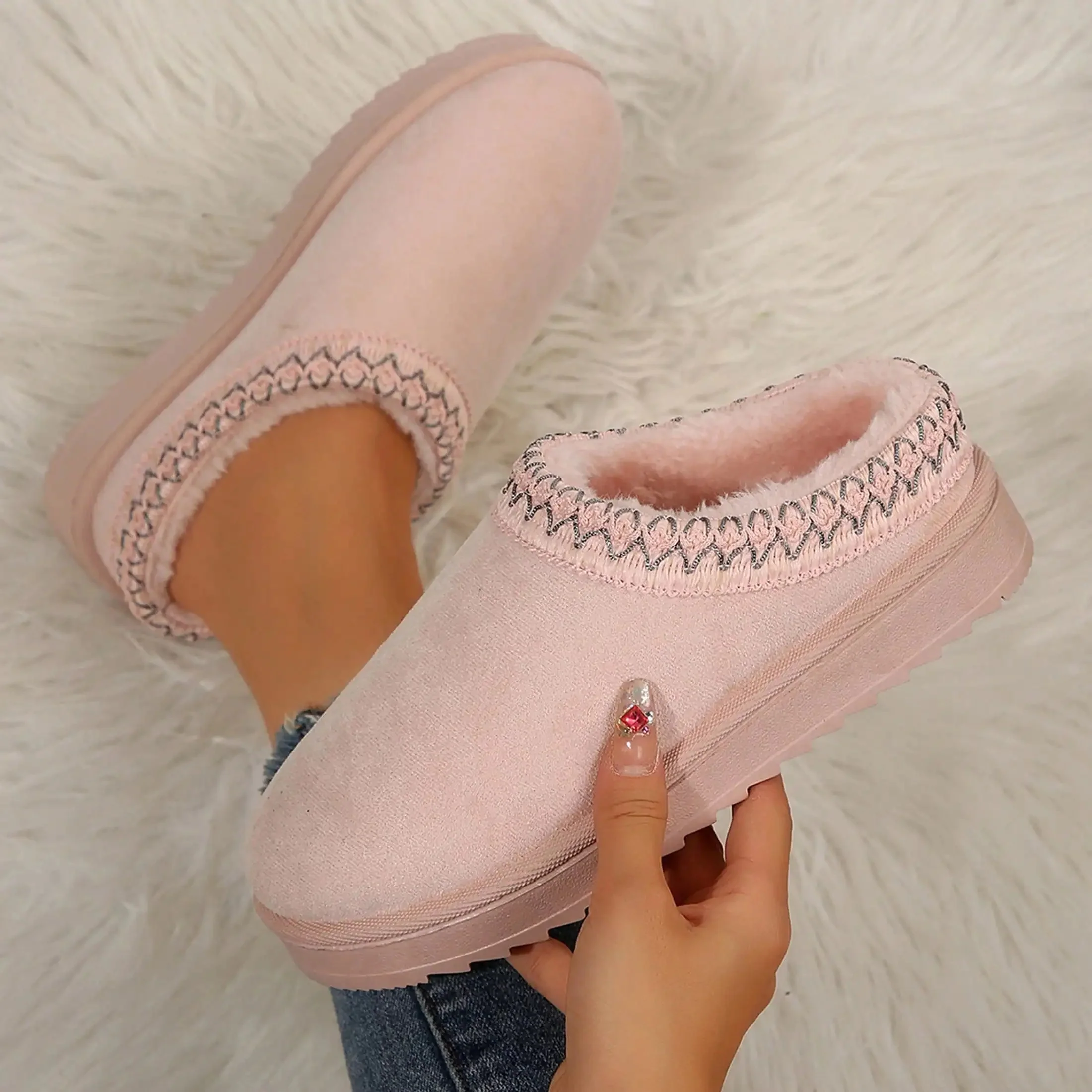 Chalet Comfort Fleece Clogs - Image 18