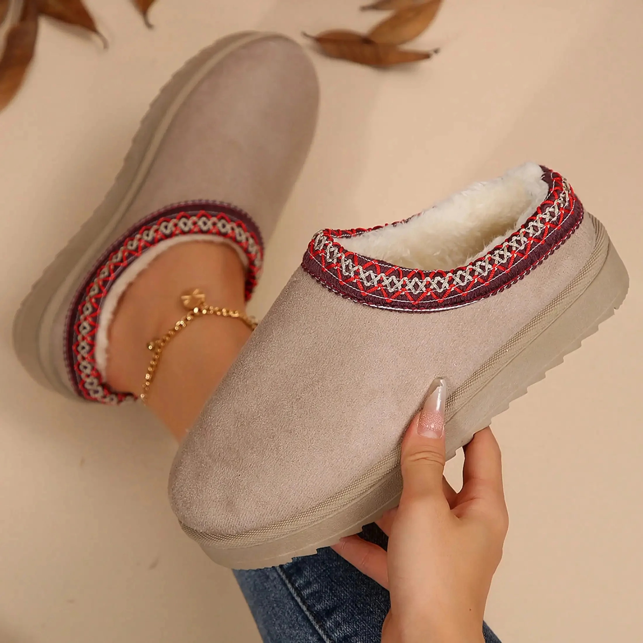 Chalet Comfort Fleece Clogs - Image 20