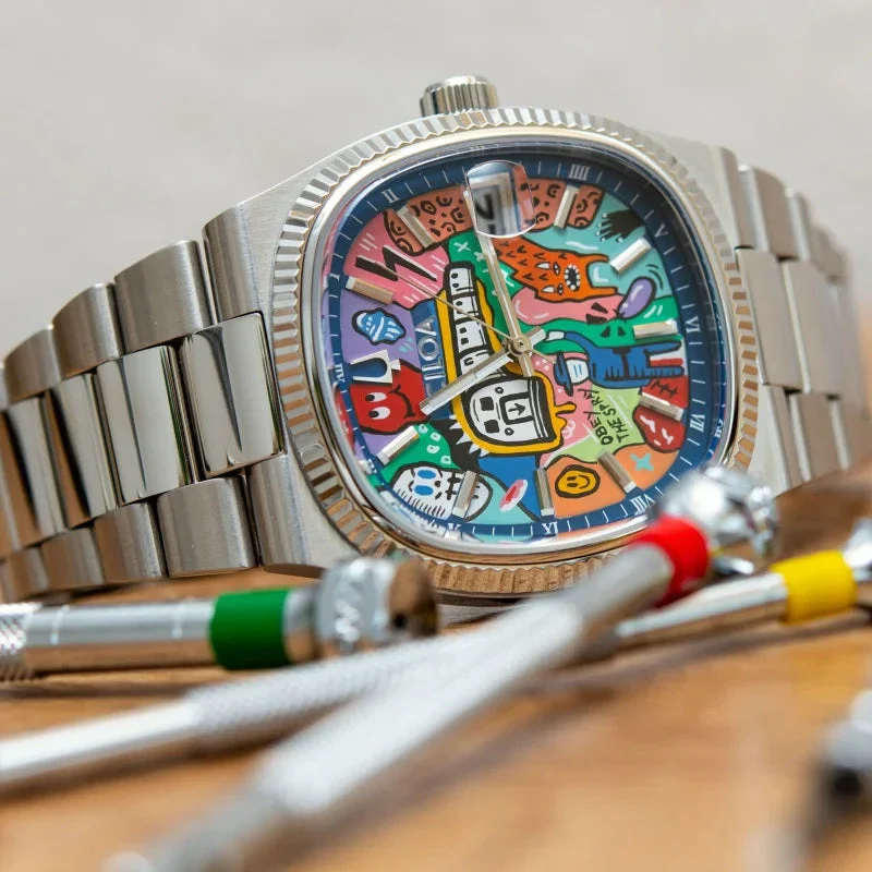 Chromatic Street Art Dial Timepiece - Image 8