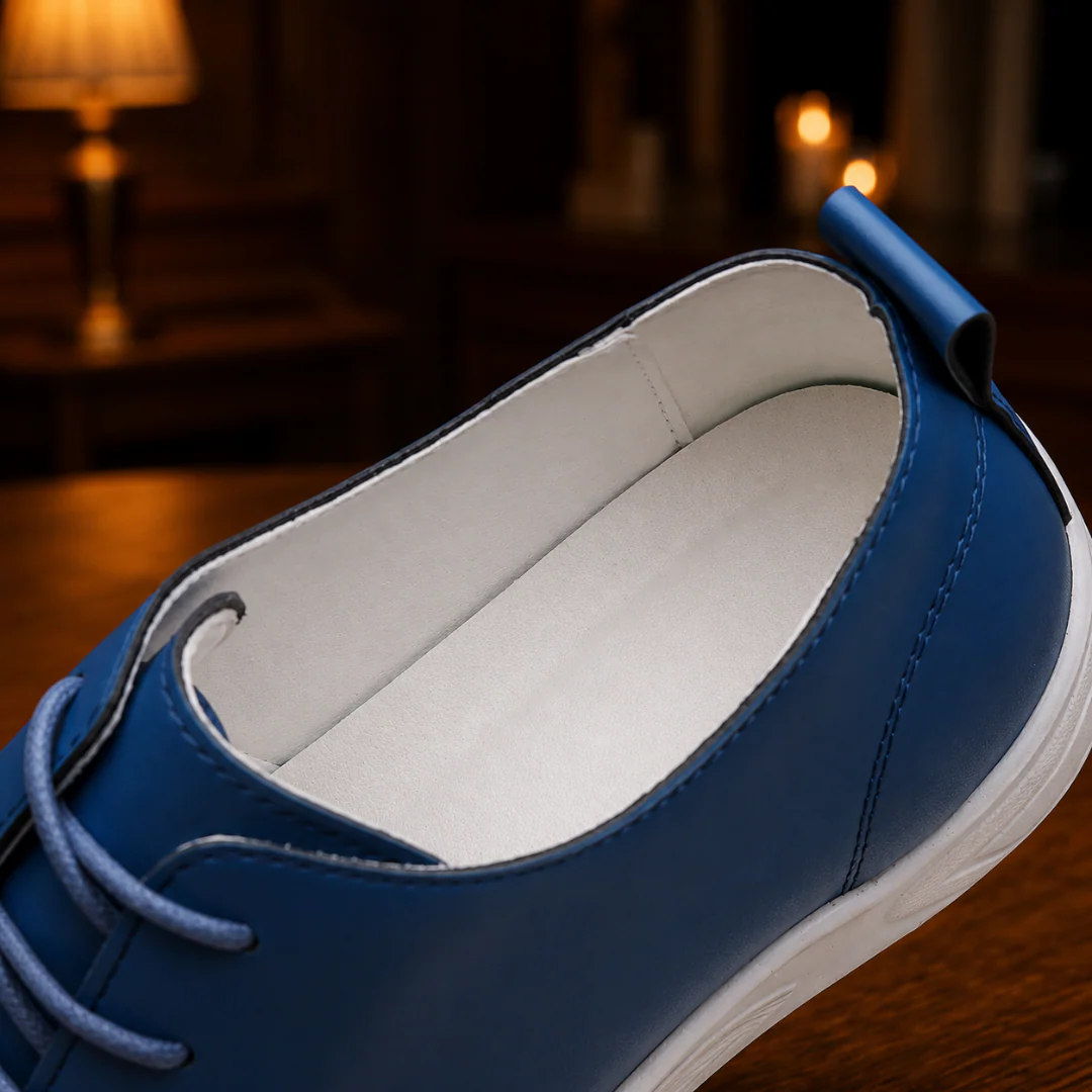 Cognac Leather Derby Sneaker - Image 5
