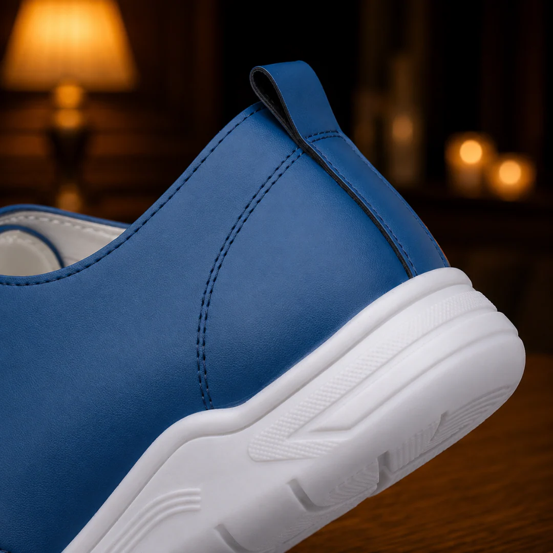 Cognac Leather Derby Sneaker - Image 6