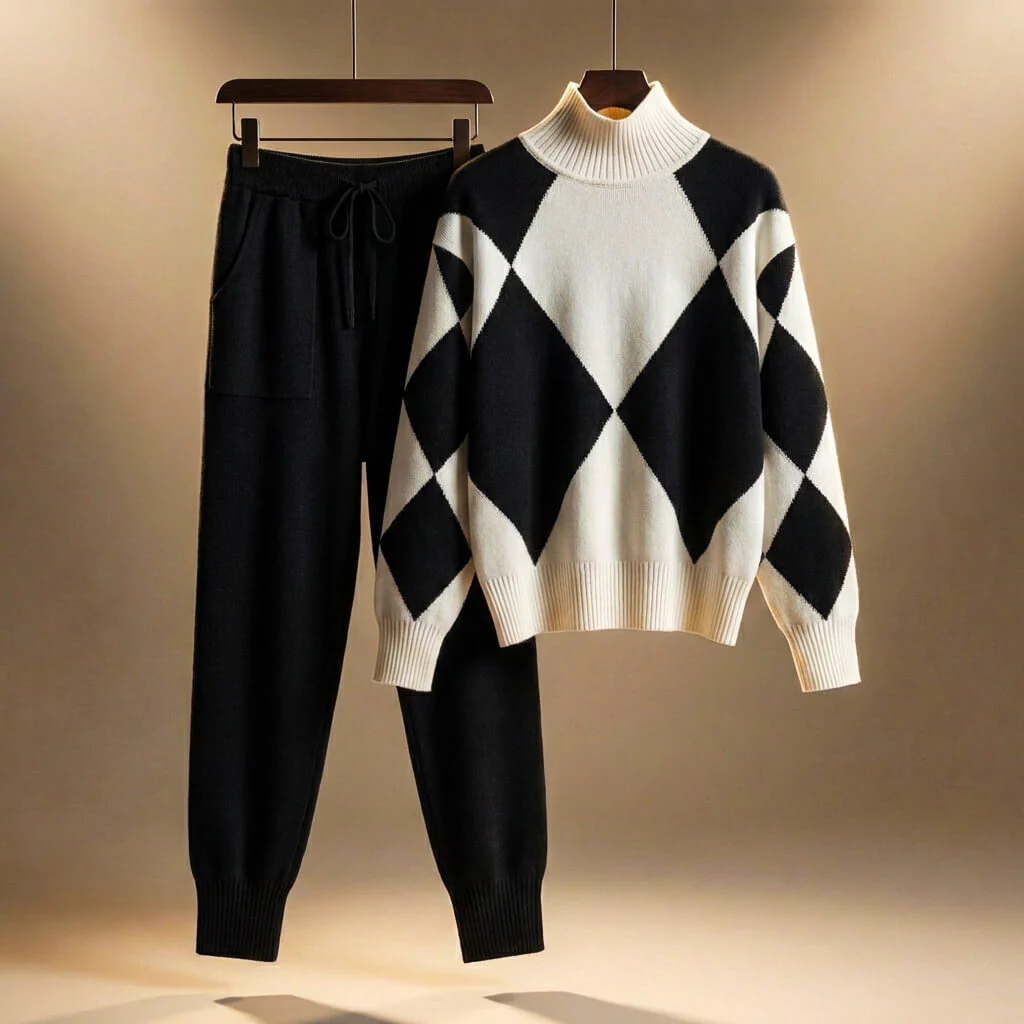 Diamond Knit Duo - Image 2
