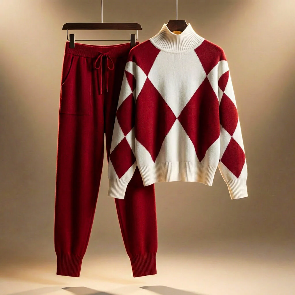 Diamond Knit Duo - Image 3
