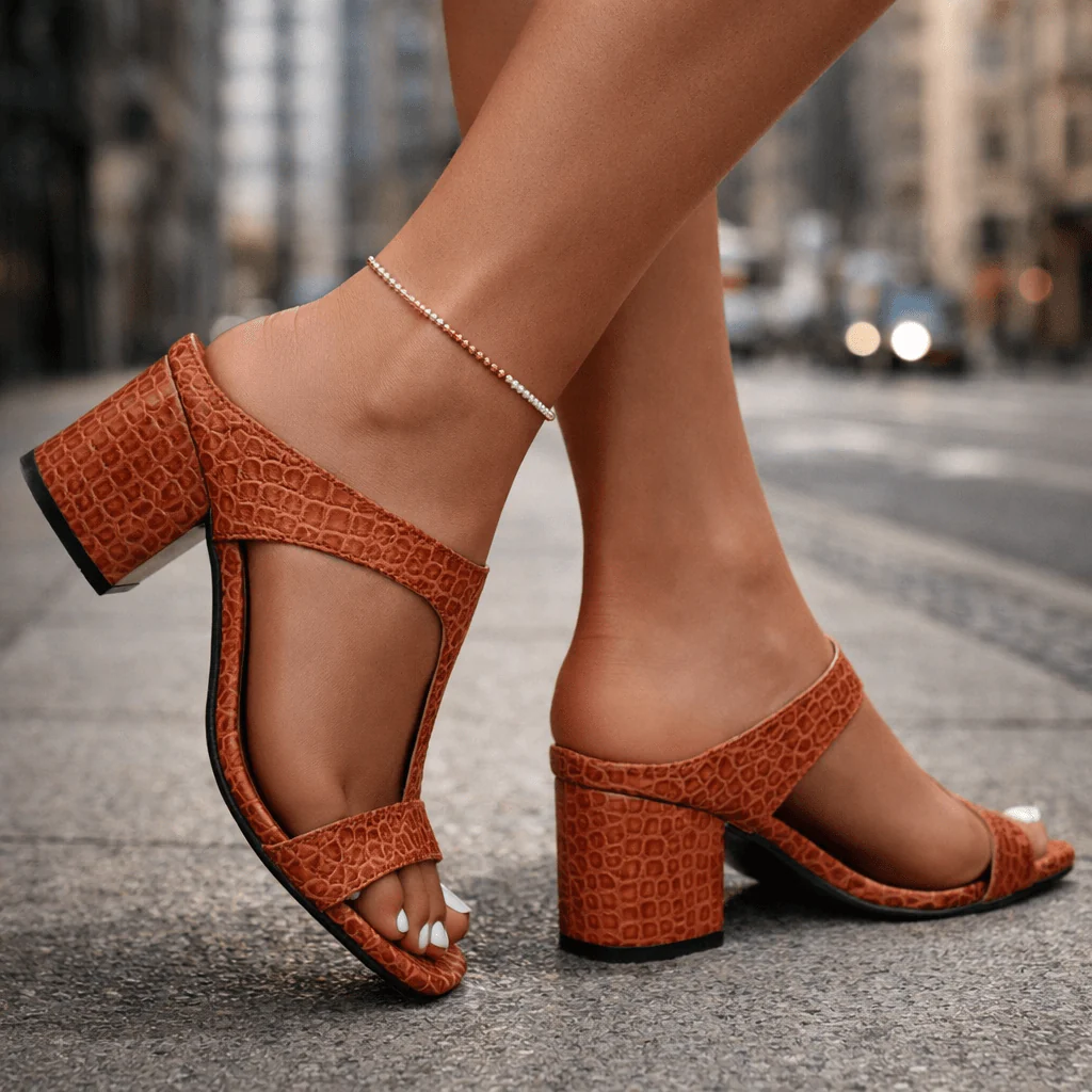 Écaille Block Heels - Image 8