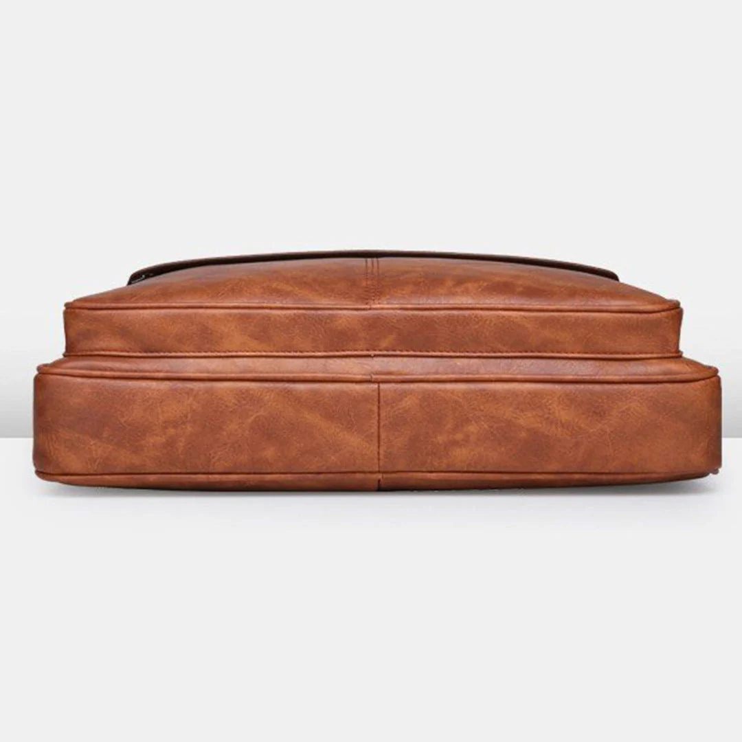 Executive Full-Grain Leather Attaché - Image 6