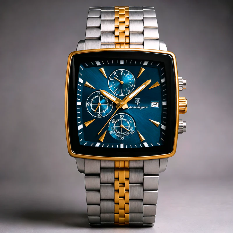 Executive Square Face Timepiece - Image 2