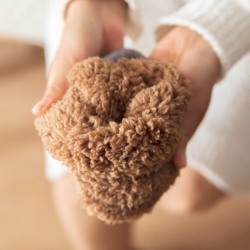 Fair Isle Fleece Slipper Sock - Image 12
