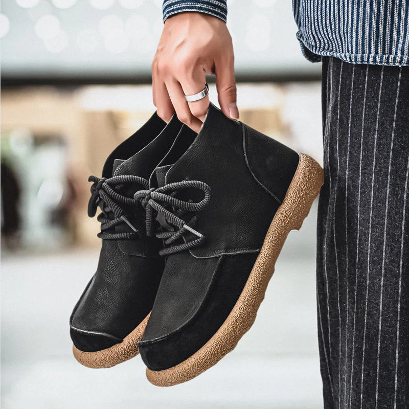 Fairmont Suede-Trim Ankle Boot - Image 6