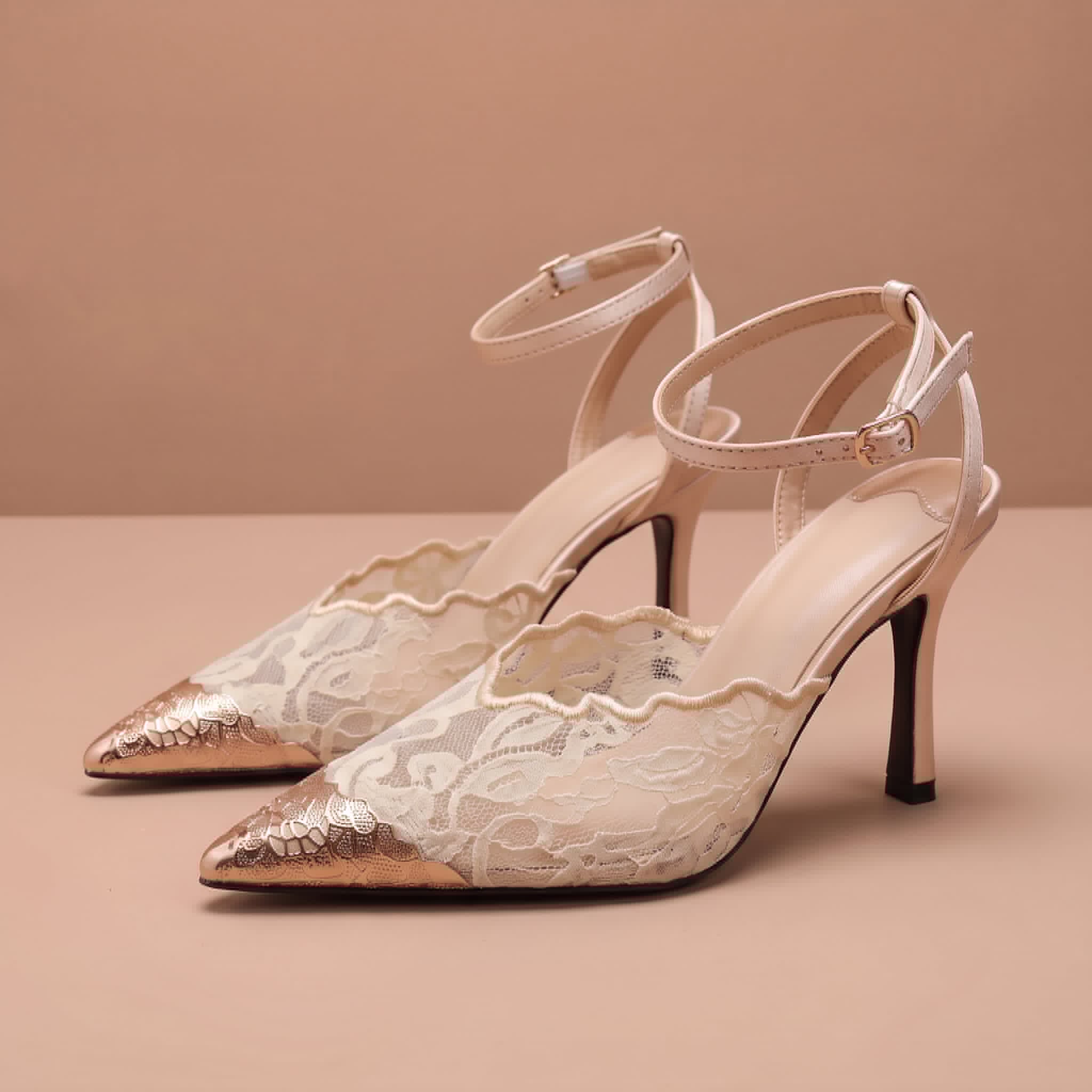 Fiorenza Lace Stiletto - Image 3