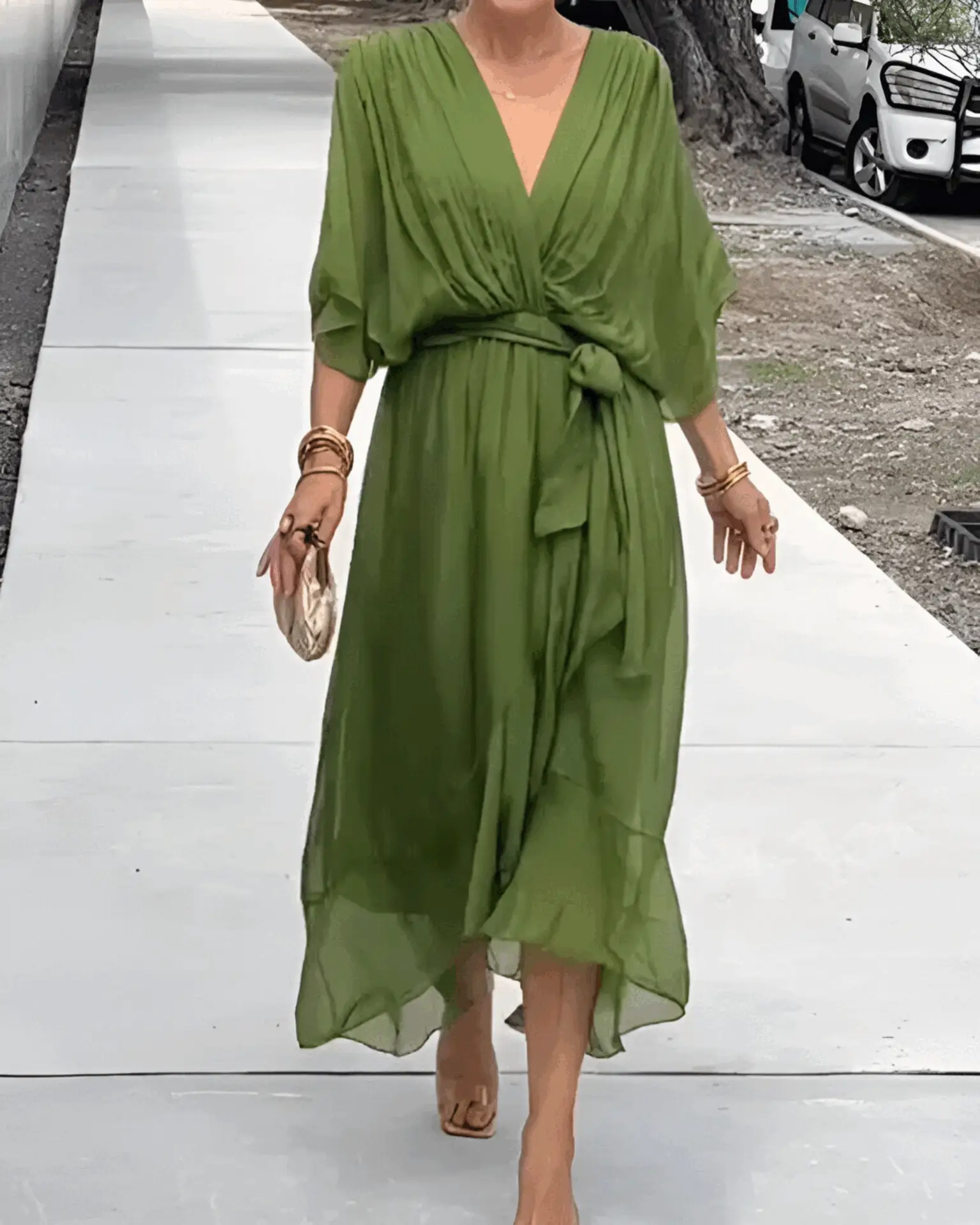 Florentine Drape Midi - Image 11