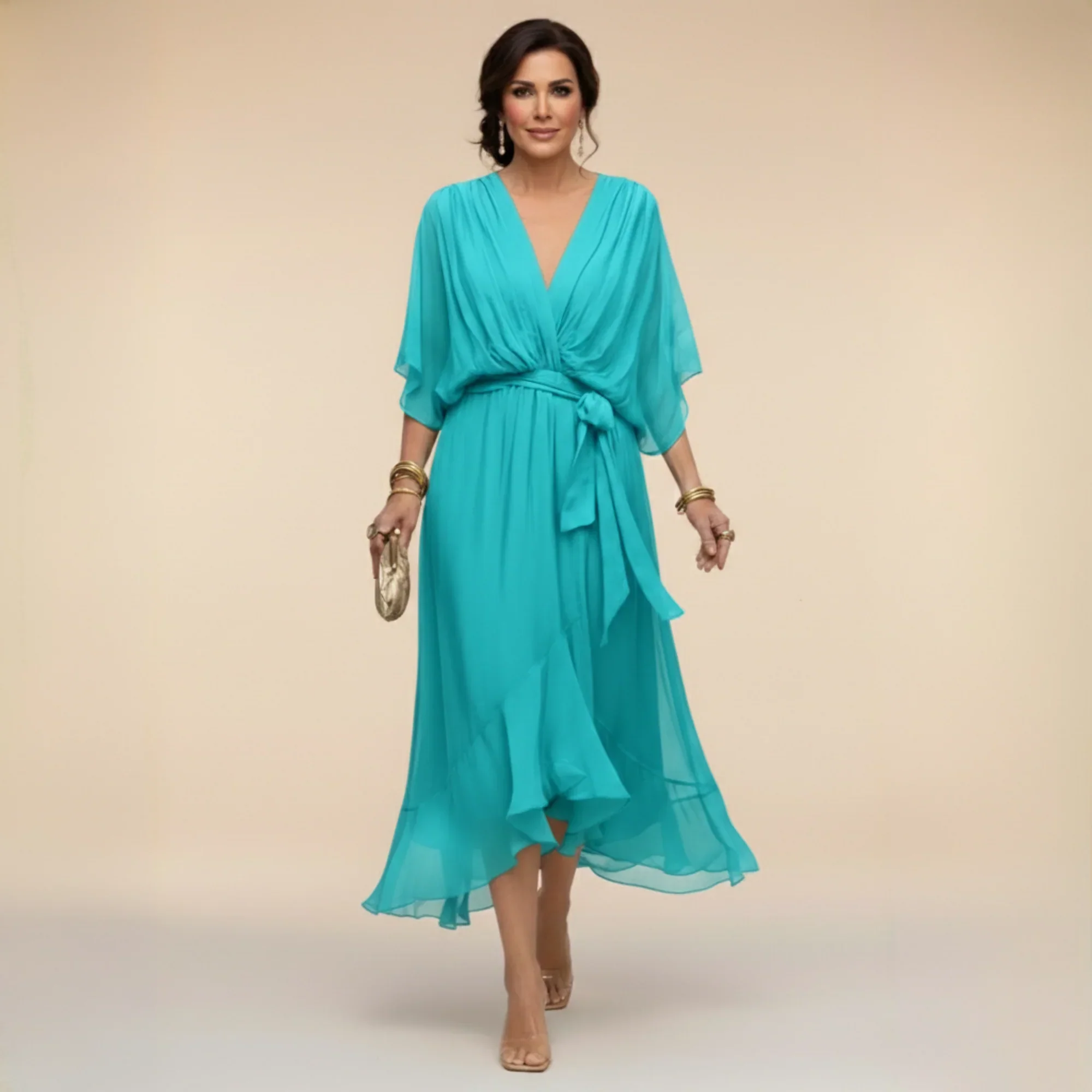 Florentine Drape Midi - Image 5
