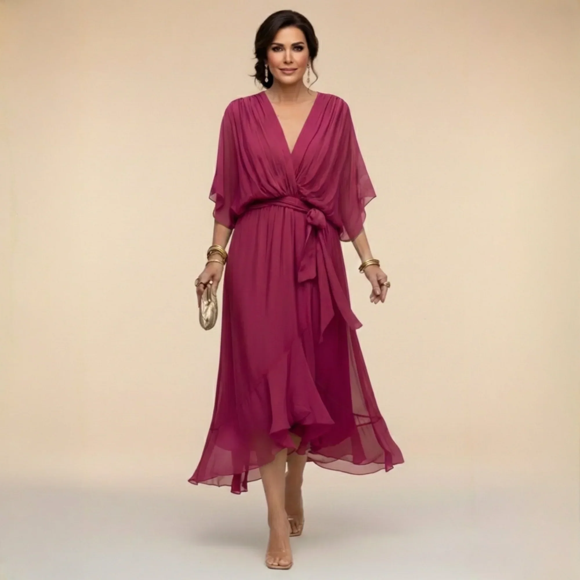 Florentine Drape Midi - Image 8