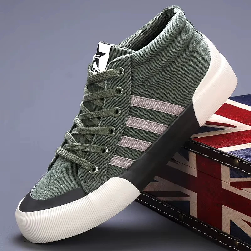 Garrison Canvas Mid-Top Sneaker - Image 4