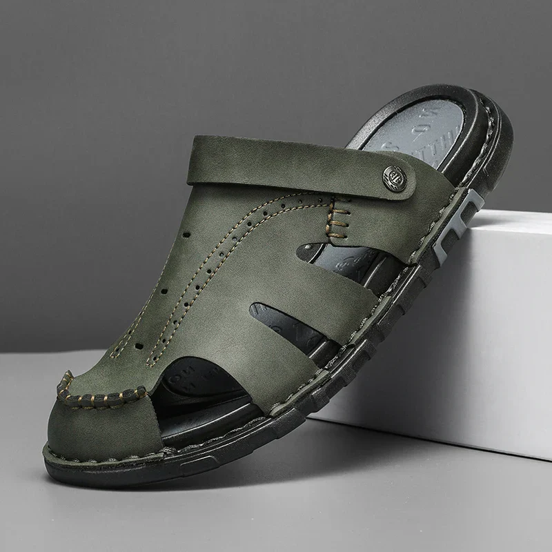 Garrison Leather Closed-Toe Mule - Image 3