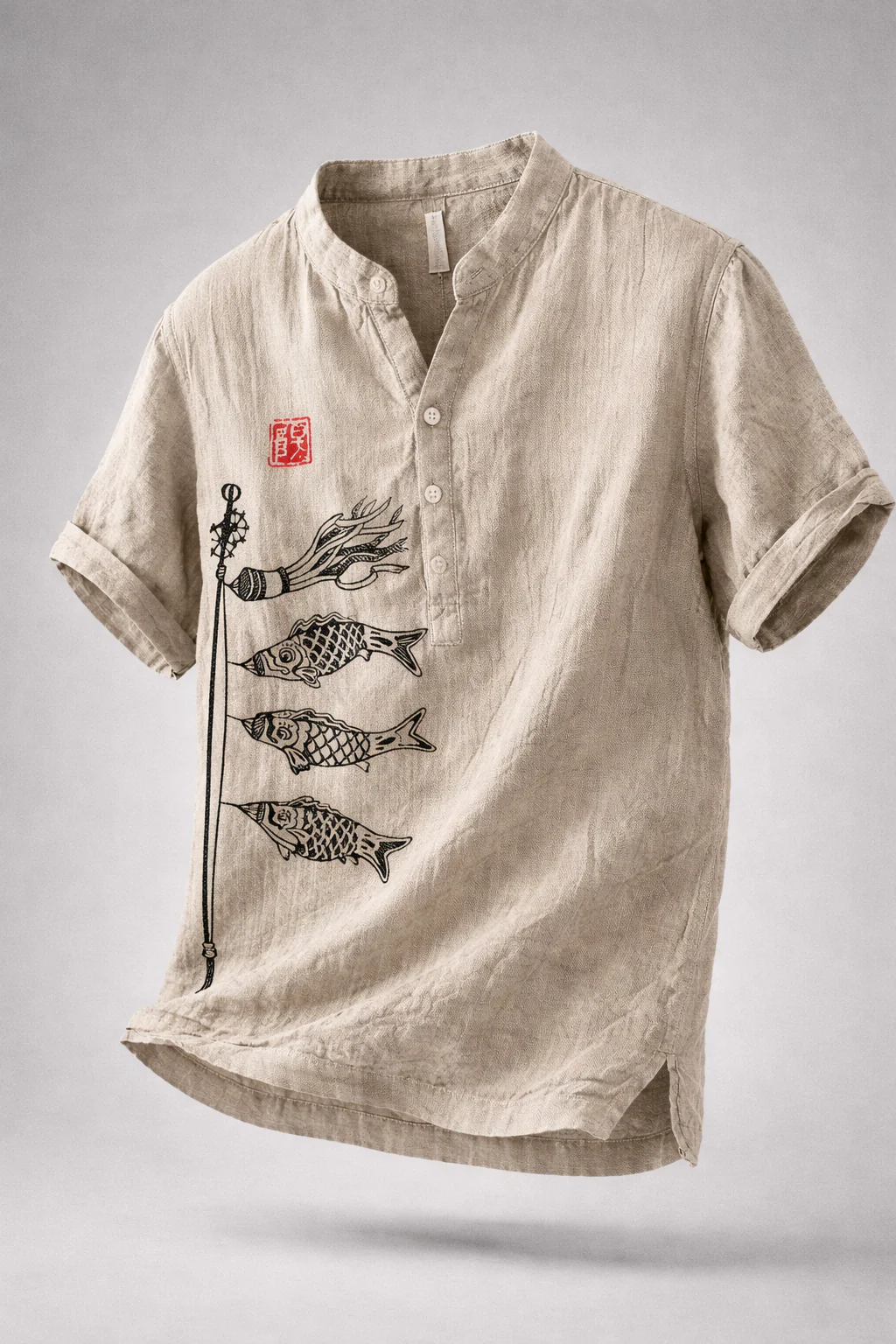 Hakone Print Shirt - Image 3