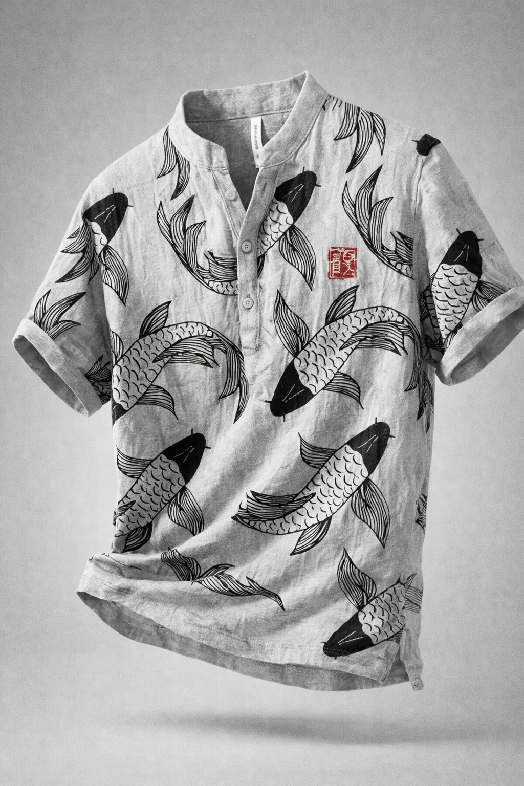Hakone Print Shirt - Image 4