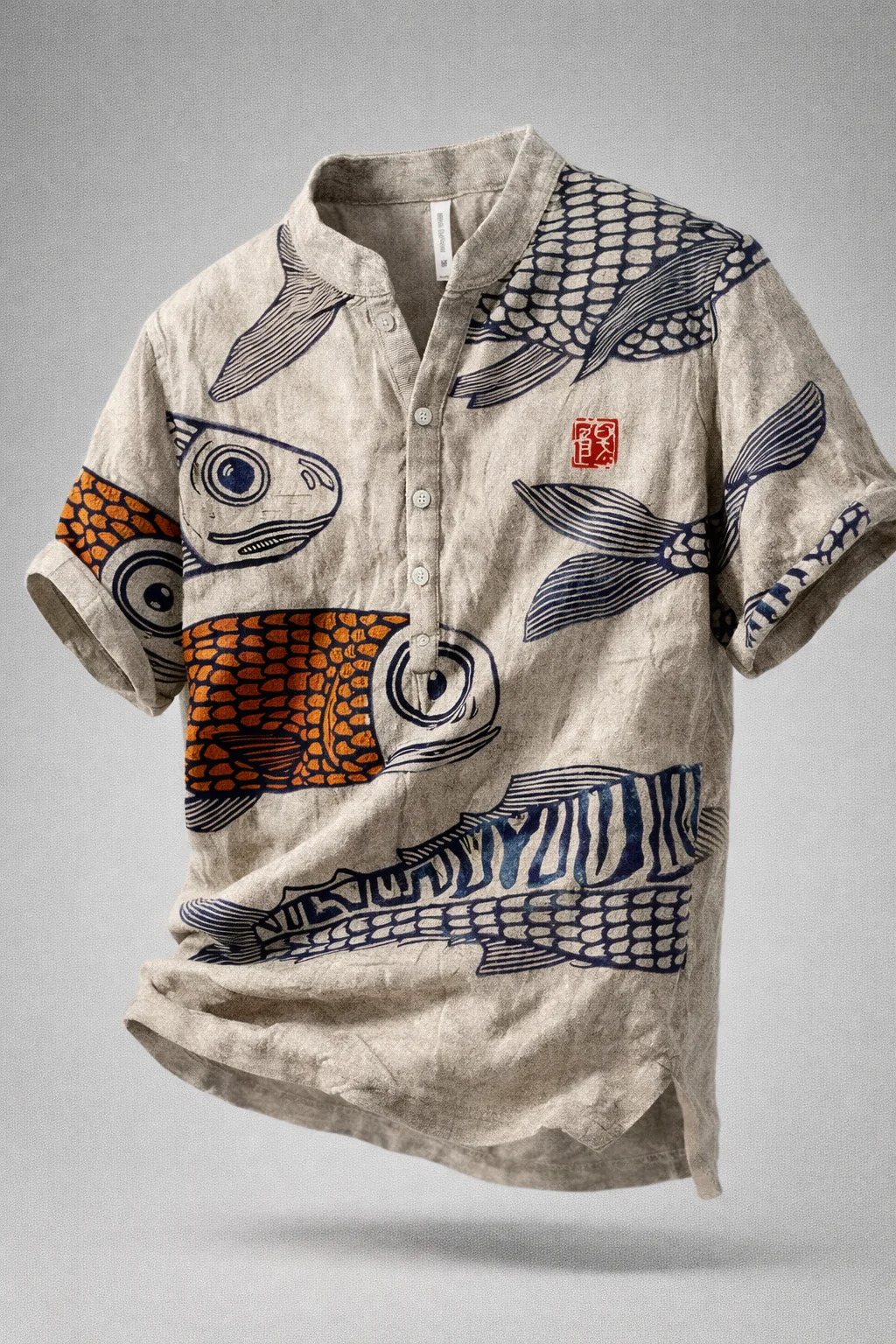 Hakone Print Shirt - Image 5