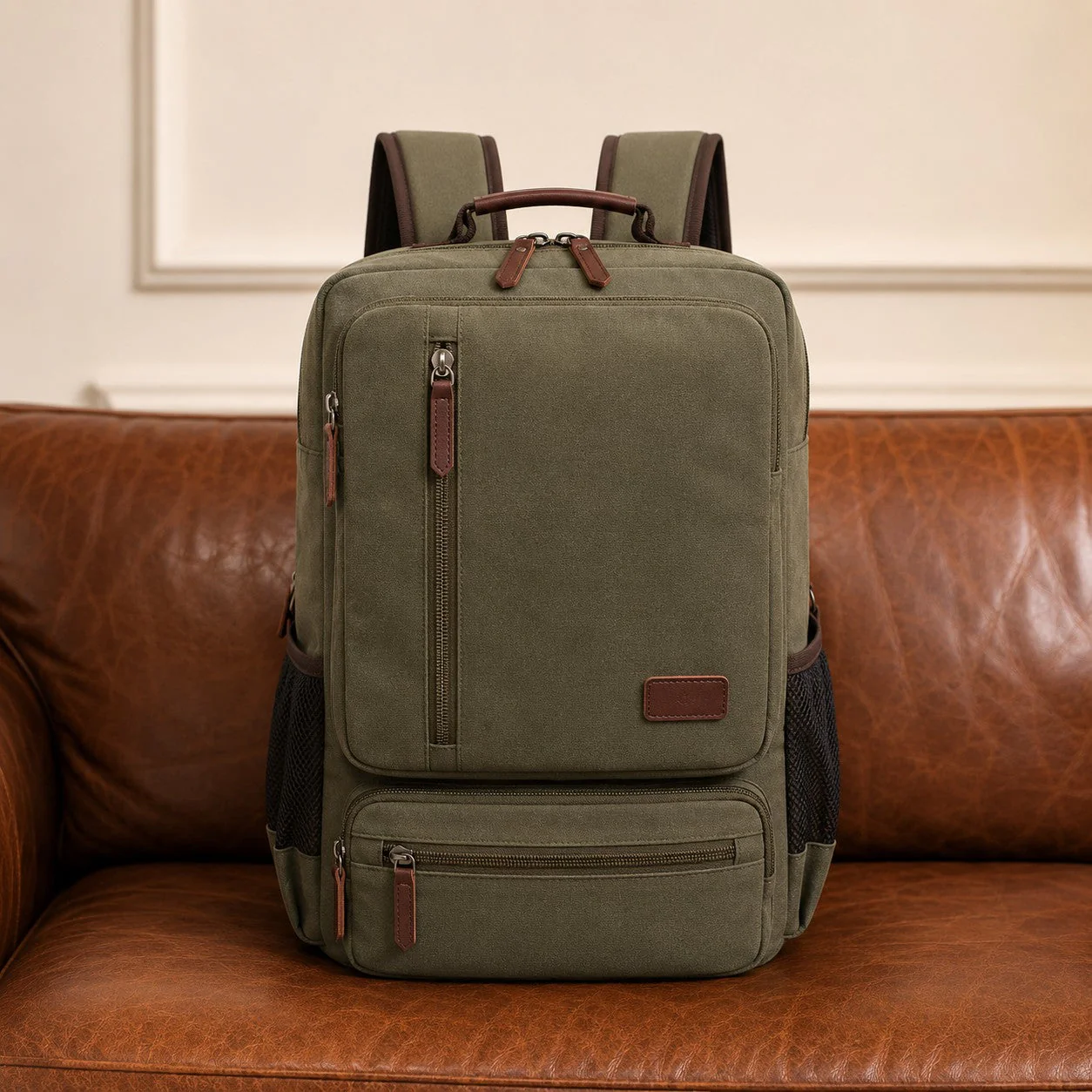 Harrow Canvas Backpack - Image 3